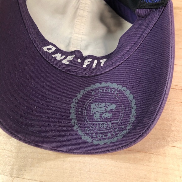 Kansas State University Collegiate Licensed Product One Fit Hat - Picture 8 of 9
